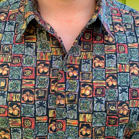 Vintage Tori Richard Aloha Shirt - Extra Large - Picture 6 of 8